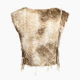 Charlene | Fransen-Zweiteiler mit Top & Rock