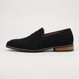 Herren Wildleder Loafer mit Penny-Riemen