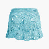 Marina | Häkel-Zweiteiler mit Crop-Top & Minirock