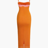 Robe midi à camisole