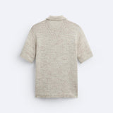 Lässiges Strickpolo im Vintage-Look