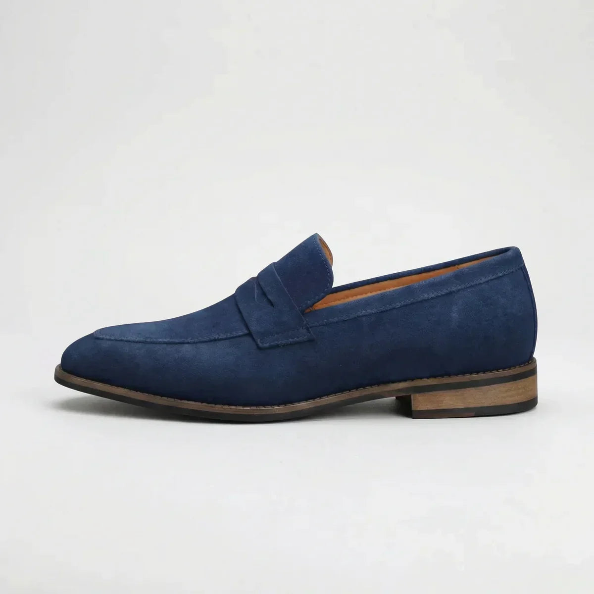 Herren Wildleder Loafer mit Penny-Riemen