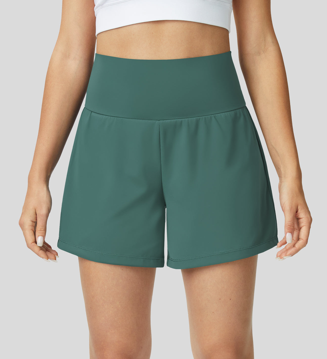 Johanna | Multifunktionale 2-in-1 Yoga-Shorts mit Taschen