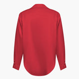 Florentine | Elegante Langarm-Bluse aus seidigem Satin