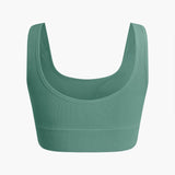 Elaine | Nahtloses Sport-Set mit Crop-Top & Yoga-Shorts