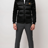 Flemming | Herren Winterjacke mit Kunstleder und Fellkragen