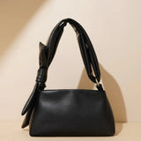 Edith | Minimalistische Leder-Umhängetasche mit Knotengriff