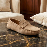 Herren Wildleder Loafer mit Mokassin-Naht