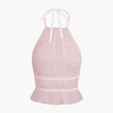 Elise | Romantisches Zweiteiler-Set mit Plissee-Top & Maxirock