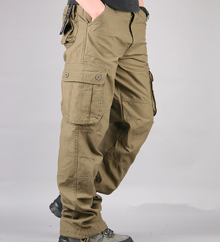 Cargo Hose mit Mehrfachtaschen im lässigen Outdoor-Stil