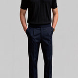 Old Money Classic Heavy O-Neck Striped T-Shirt