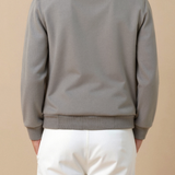 Matteo | Zeitlose Herren-Bomberjacke in Grau und Schwarz