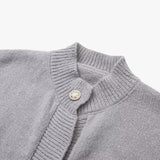 Manon | Strickjacke mit Knöpfen und Federärmeln