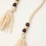 Naila | Boho-Strick-Zweiteiler mit Bustier & Shorts