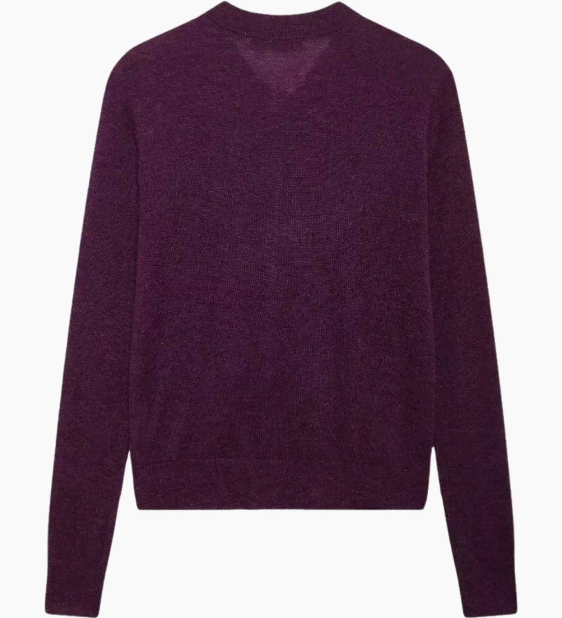 Minna | Strickjacke mit Krawattenausschnitt und Taschen