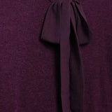 Minna | Strickjacke mit Krawattenausschnitt und Taschen