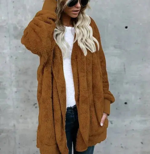 Lia | Warme Teddy Fleecejacke Zendoo.de