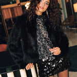 Lisa | Pailletten Minirock mit Taillenakzent Zendoo.de