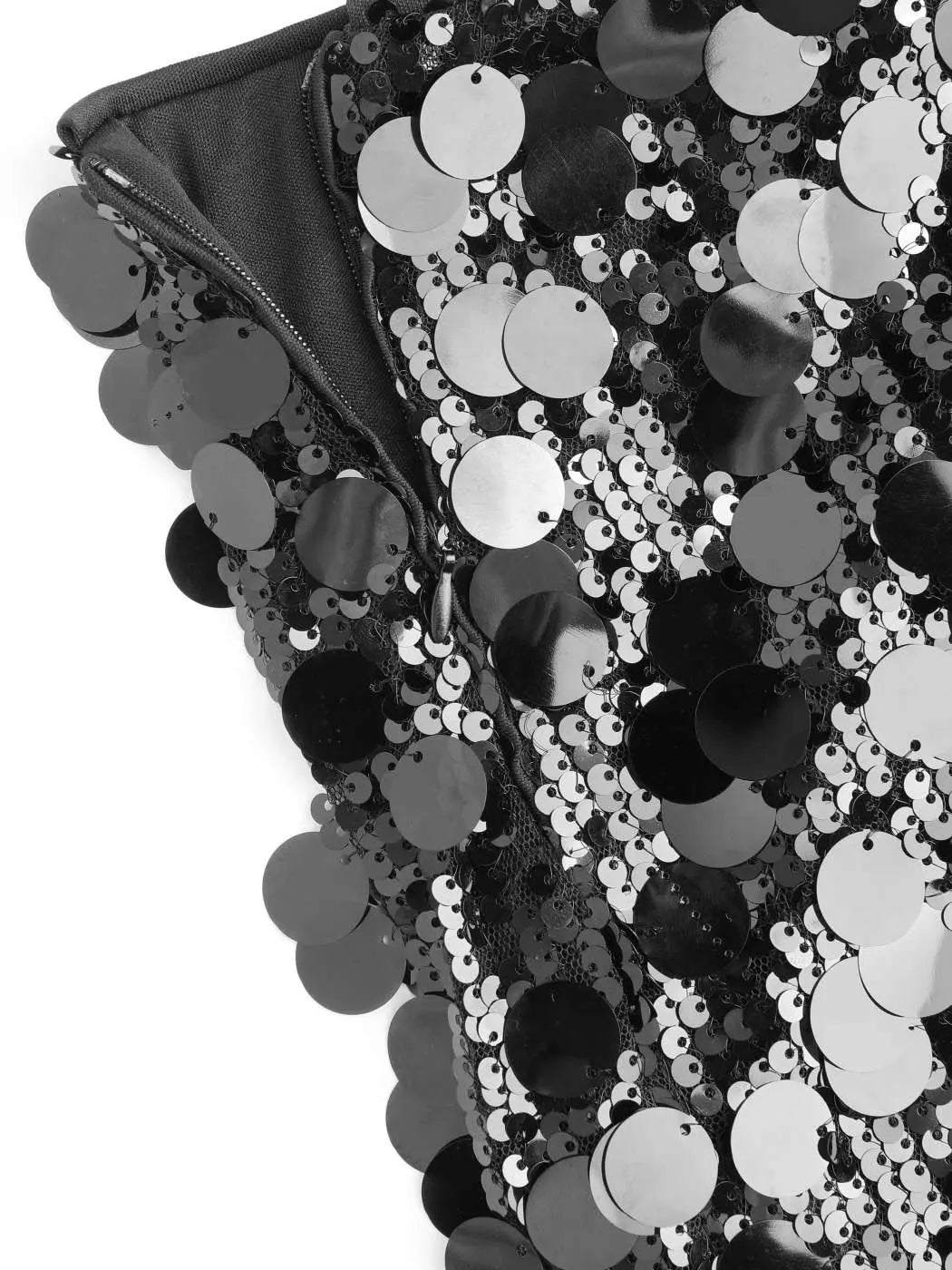 Lisa | Pailletten Minirock mit Taillenakzent Zendoo.de