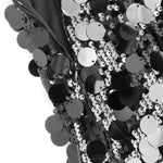 Lisa | Pailletten Minirock mit Taillenakzent Zendoo.de