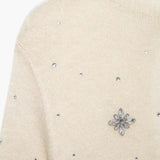 Nadine | Verschönerte Strickjacke mit Knopfleiste