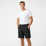 Herren Cargo Shorts mit Reißverschlusstaschen