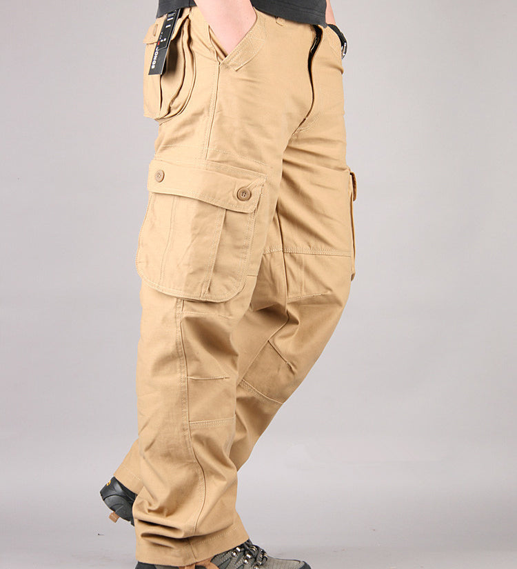 Cargo Hose mit Mehrfachtaschen im lässigen Outdoor-Stil