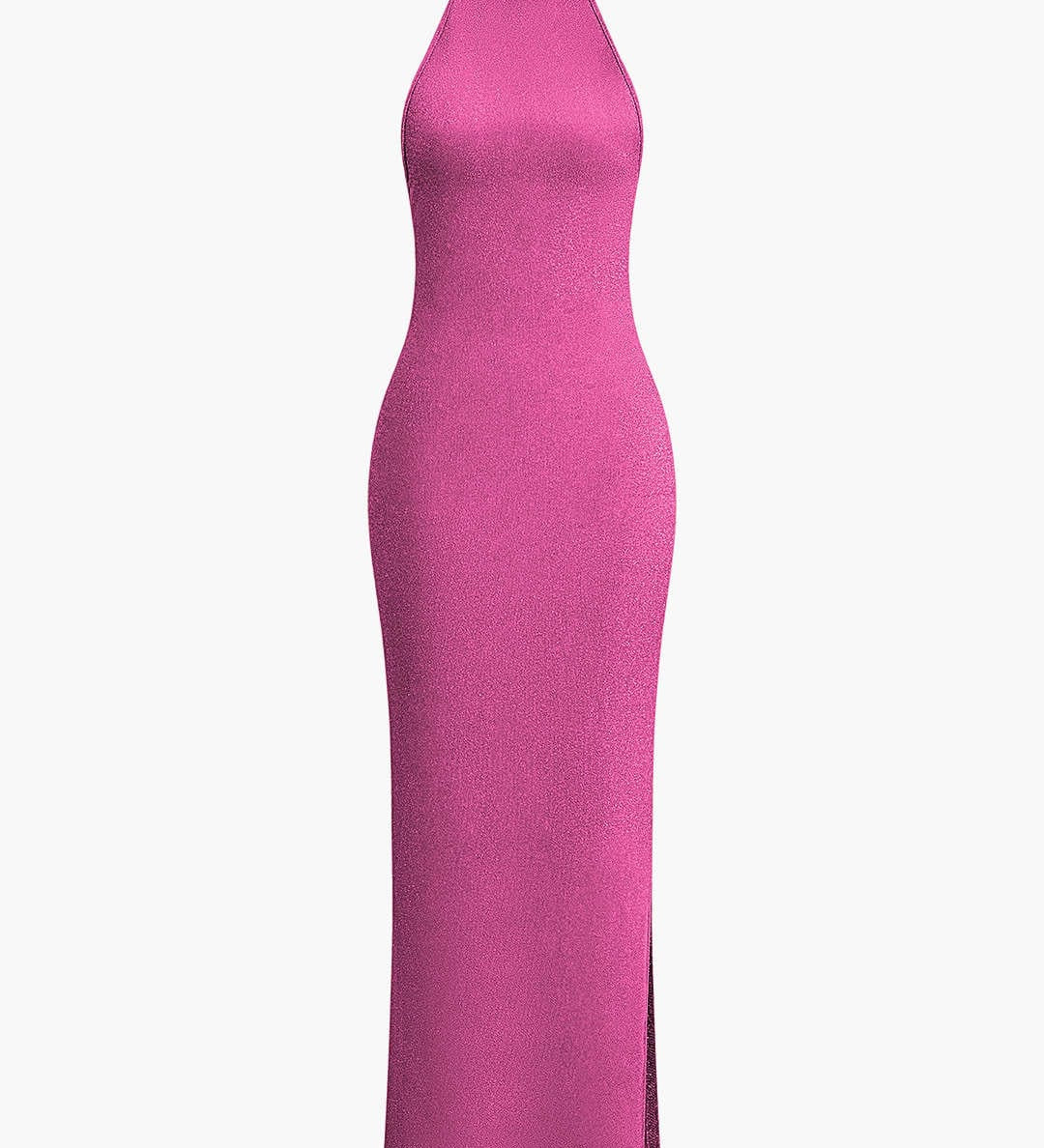 Luisa | Glitzerndes rückenfreies Neckholder-Abendkleid - glamouröse Verführung