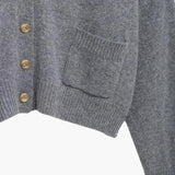 Leona | Strickjacke mit V-Ausschnitt