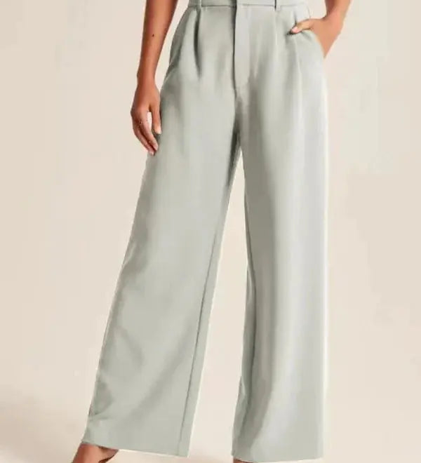 Elegante High-Waist Wide-Leg Hose mit zeitlosem Schnitt