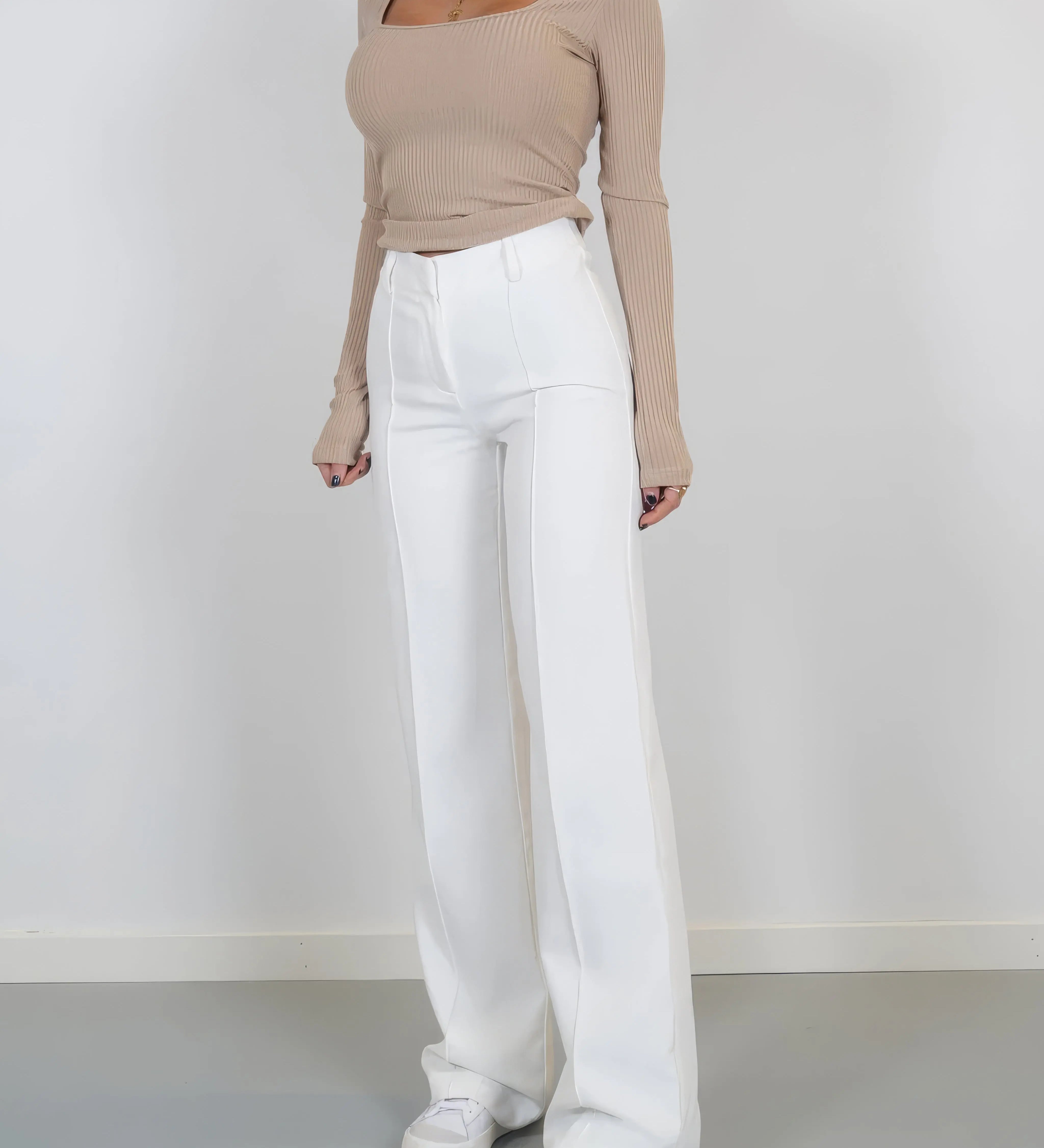 Carina | High-Waisted Chic Hosen Zendoo.de