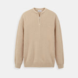 Klassischer Strickpullover mit Reißverschluss – Zeitlos & Komfortabel