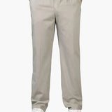 Ryan | Geradem Schnitt Freizeit Baumwolle-Hose mit Elastikbund