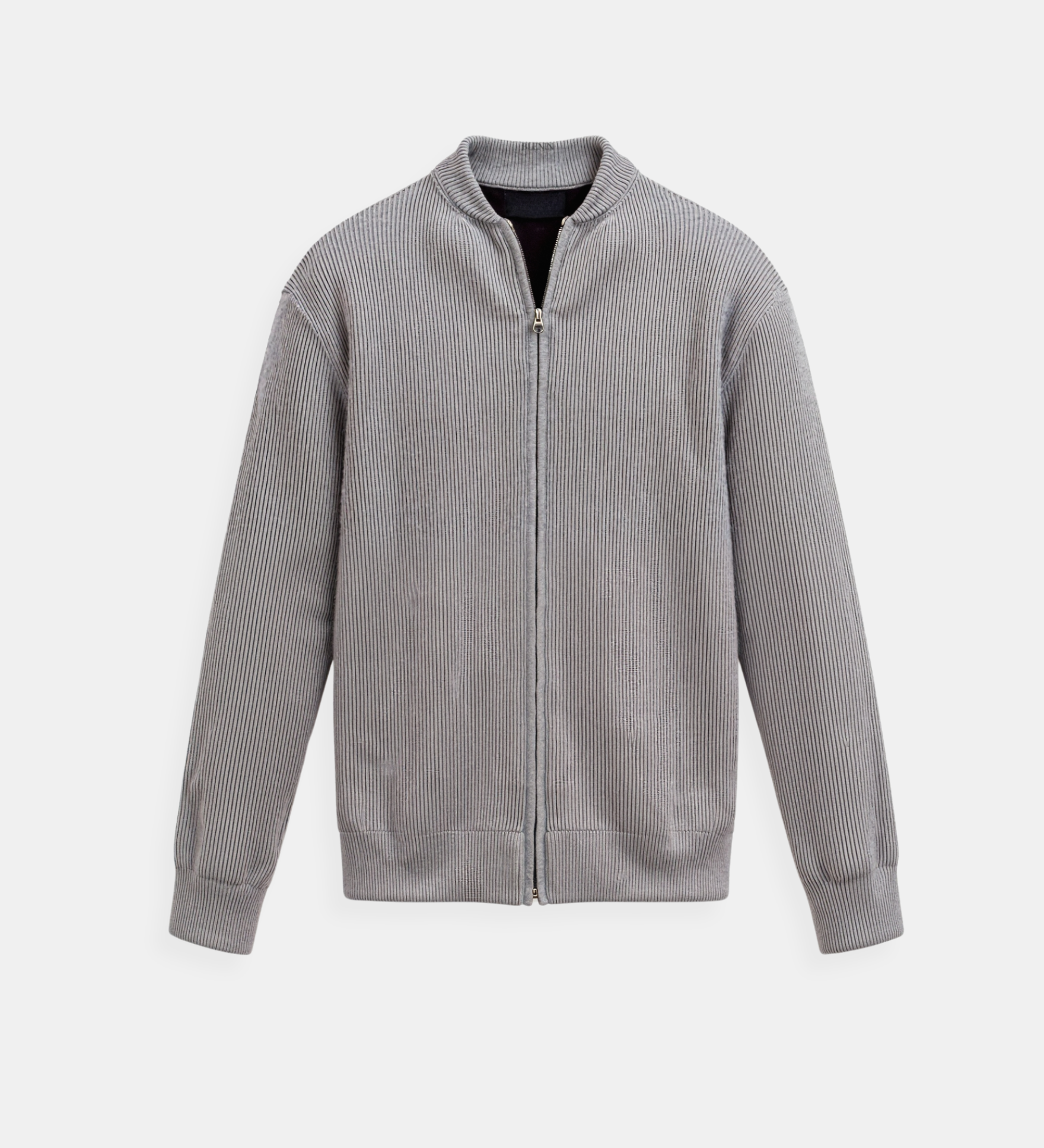 Elegante Minimalistische Strickjacke mit Reißverschluss | Stil & Komfort vereint