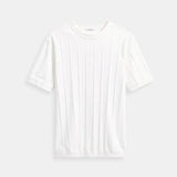 Old Money Classic Heavy O-Neck Striped T-Shirt