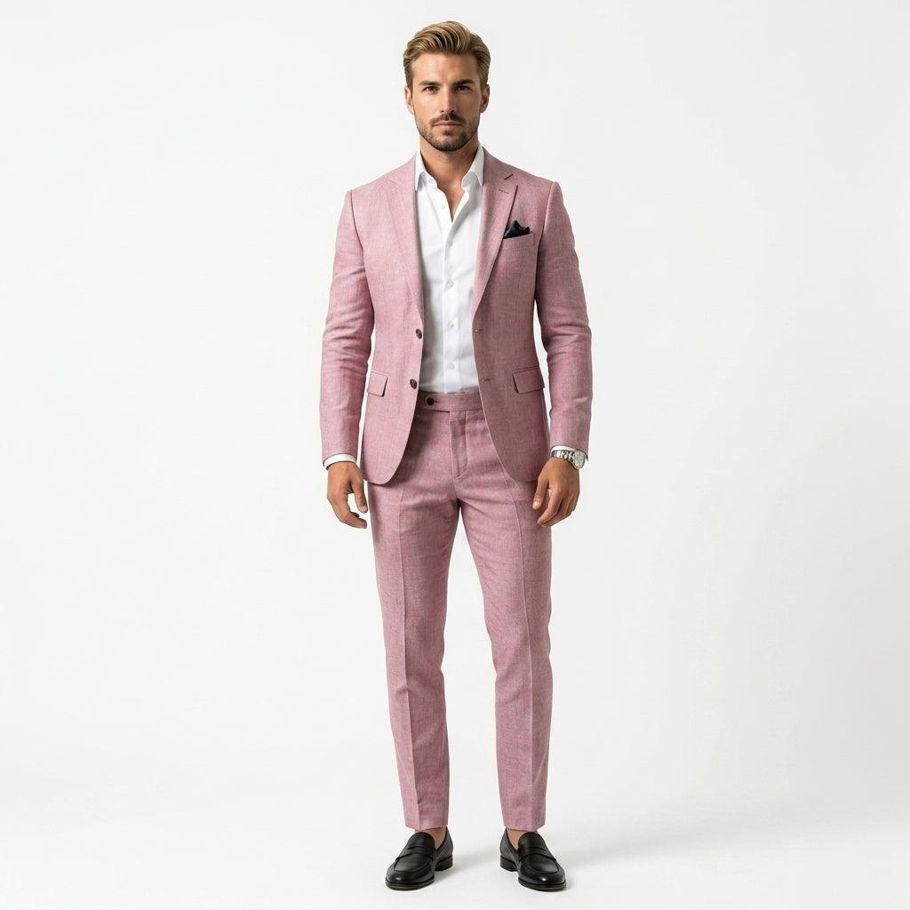 Herren Zweiteiliger Anzug mit Sakko und Hose