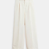 Elegante Damenhose mit weitem Schnitt und Bundfalten