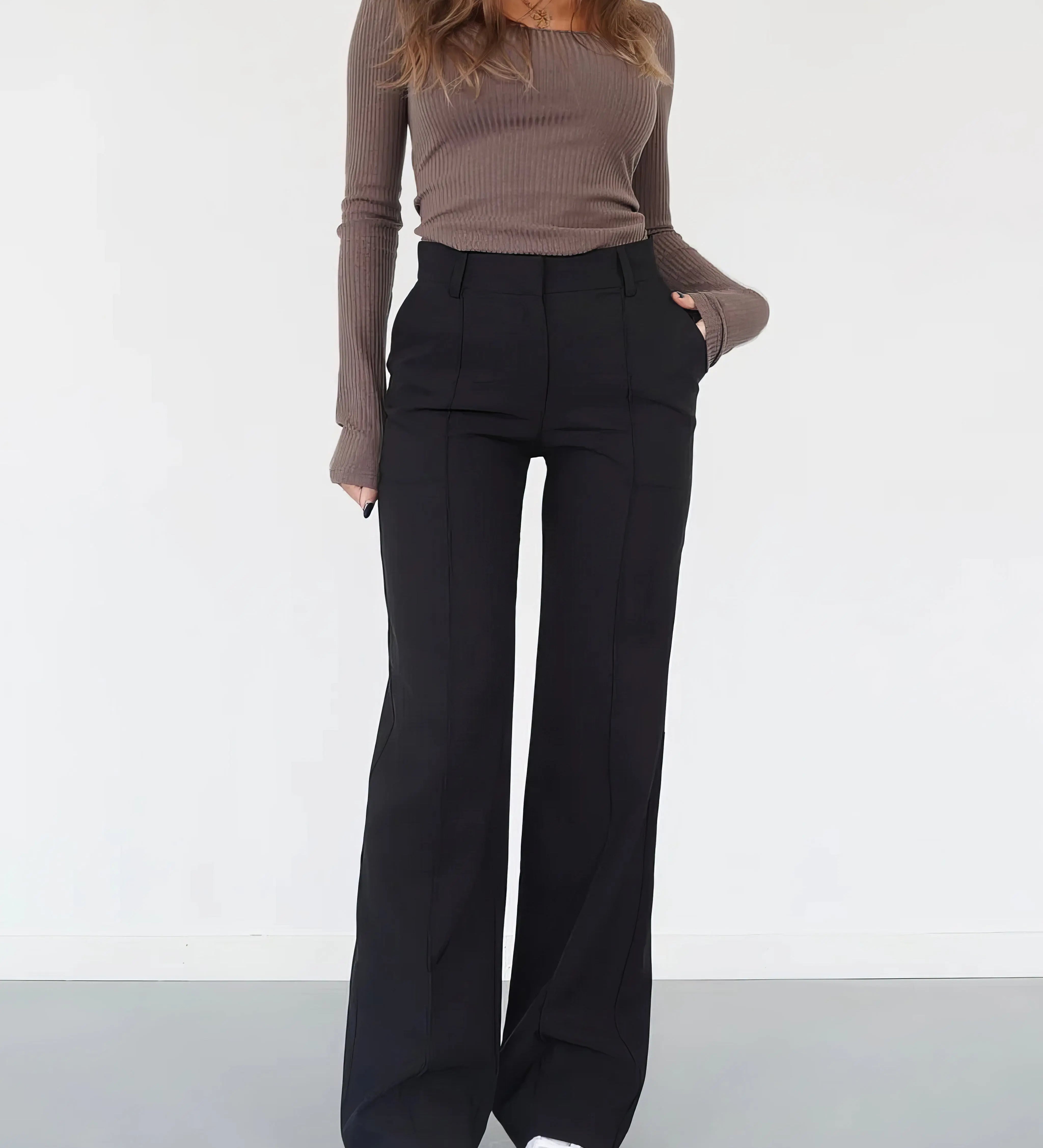 Carina | High-Waisted Chic Hosen Zendoo.de
