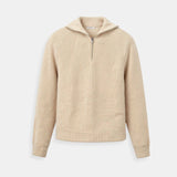 Strickpullover mit Reißverschlusskragen – Stilvoll & Bequem