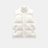 Marco – Leichte Herren-Steppweste in Cremeweiß