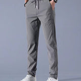 Sportliche Joggerhose mit Kordelzug und komfortabler Passform