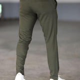 Malte | Chinos Slim Fit Dunkelgrüne Hose