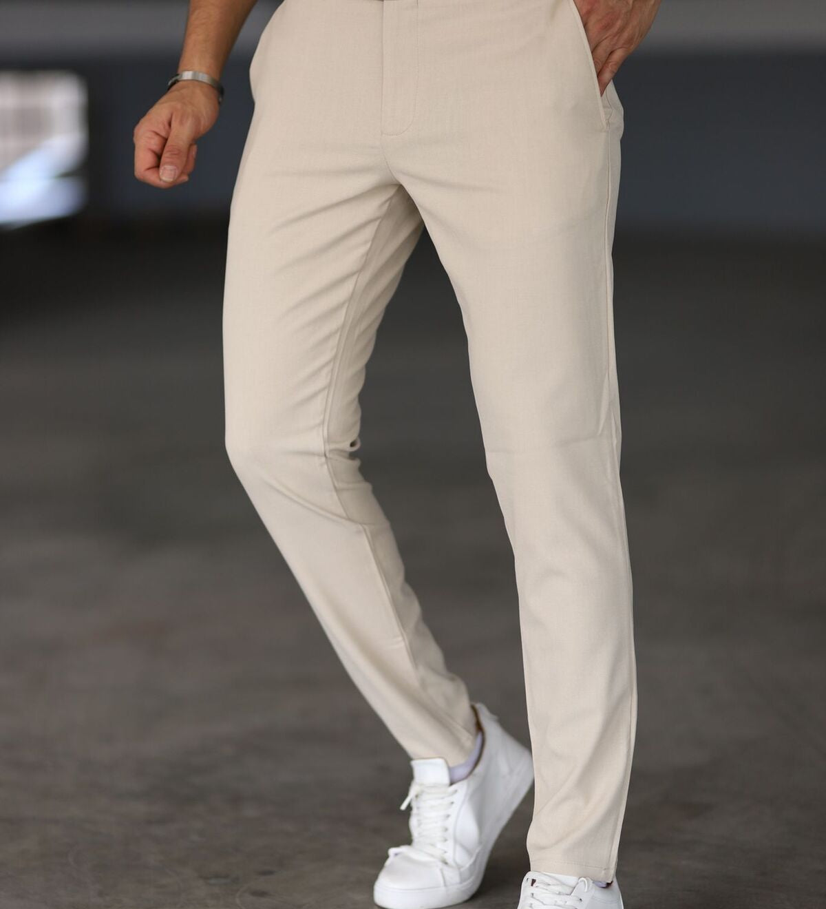 Werner | Chinos Slim Fit Beige Hose