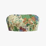 Theresia | Vintage-inspiriertes Zweiteiler-Set mit Blumenmuster