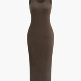 Julia | Lässiges Zweiteiler-Set mit Hoodie & Midi-Kleid