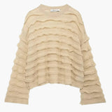 Edeltraud | Gemütlicher Damen-Strickpullover mit Struktur