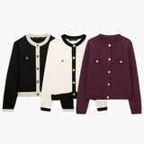 Kristina | Strickjacke mit Knopfleiste