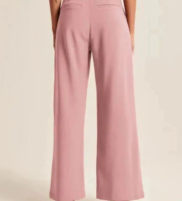 Elegante High-Waist Wide-Leg Hose mit zeitlosem Schnitt