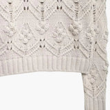 Delia | Modischer Damenpullover aus Zopfmuster