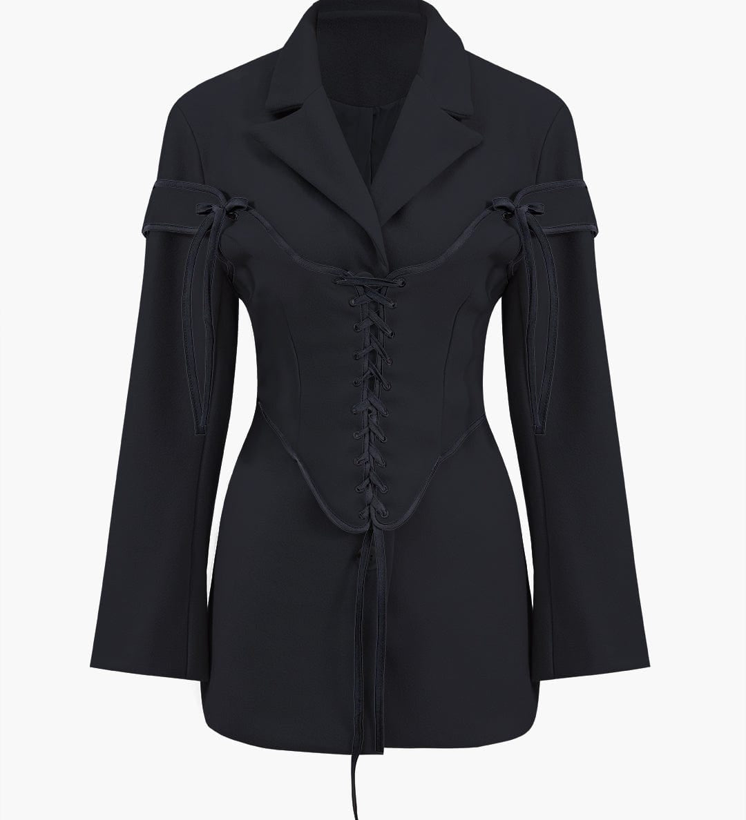 Ariana | Edles Zweiteiler-Set mit Blazer & Korsett-Schnürung